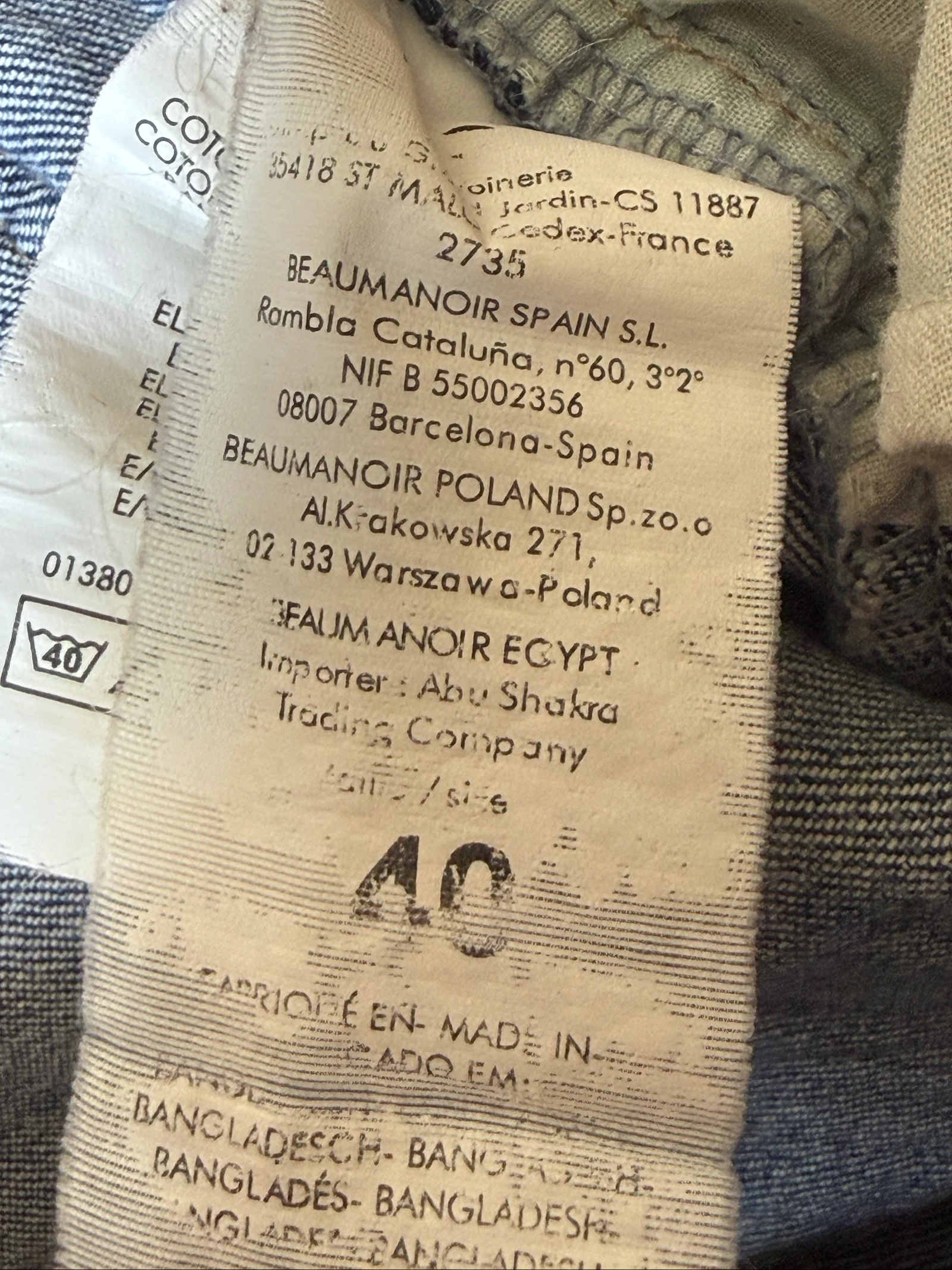 Pantalón corto de mezclilla – photo 4